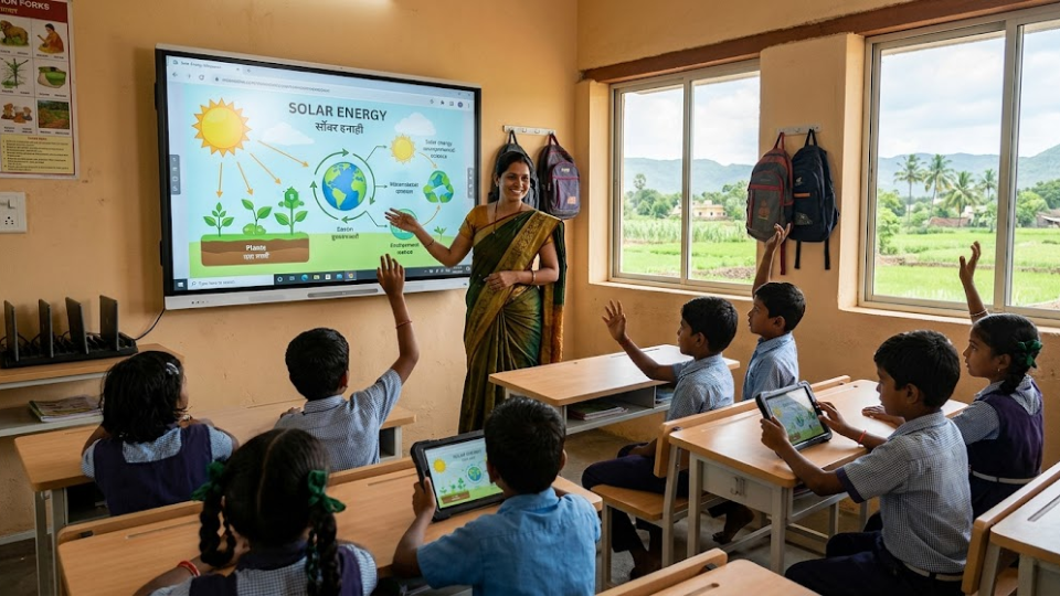 डिजिटल समावेशन आणि स्मार्ट गावे
